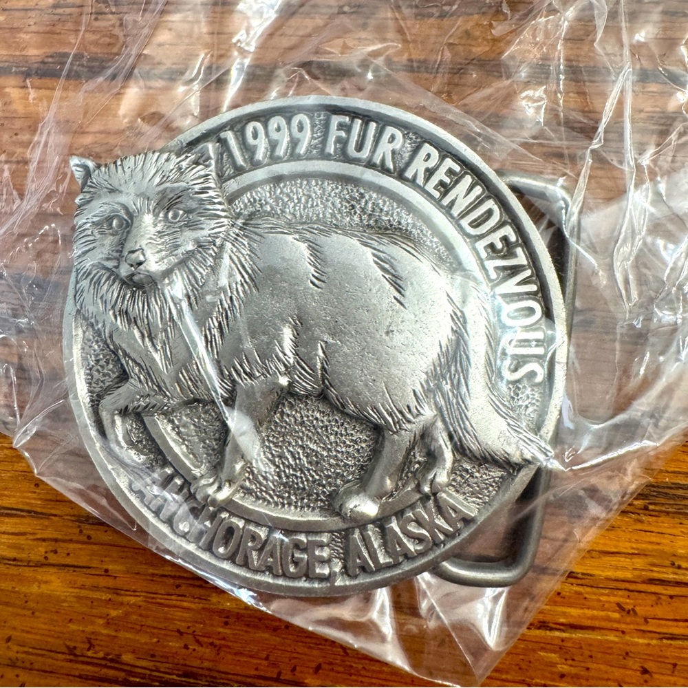 1999 Fur Rendezvous Belt Buckle